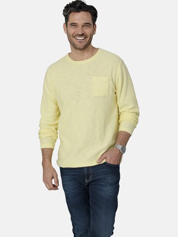 Pull-over ' Tessavista ' BABISTA en jaune : devant