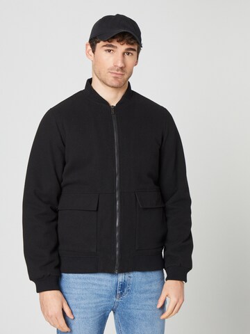 Guido Maria Kretschmer Men Between-Season Jacket 'Tizian' in Black: front