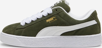 PUMA Низкие кроссовки 'Suede XL' в Зеленый: спереди