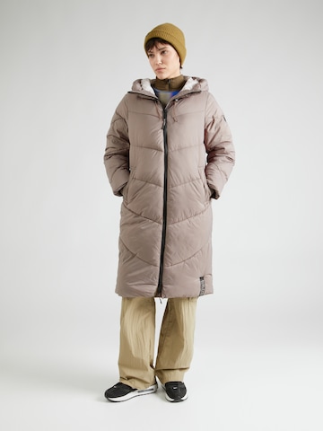 Sublevel Winter Coat in Brown: front