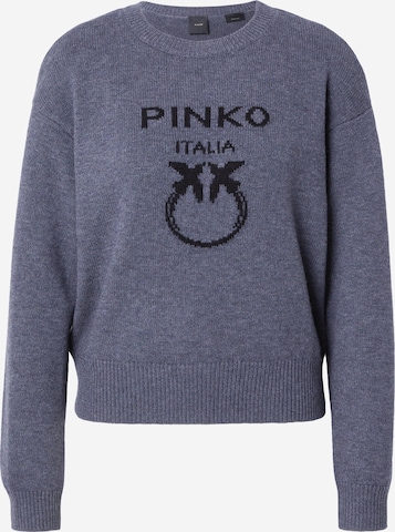 PINKO Trui BURGOS in Grijs Gemeleerd ABOUT YOU