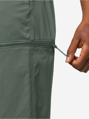 JACK WOLFSKIN Normální Outdoorové kalhoty 'Wanderthirst' – zelená