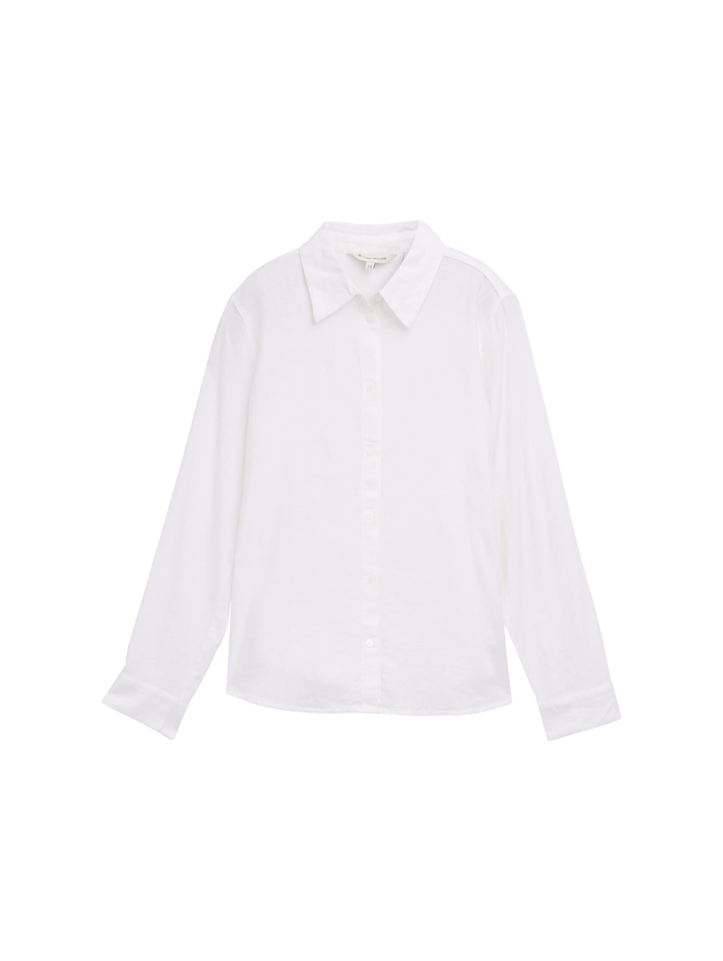 TOM TAILOR Blouse in White: front