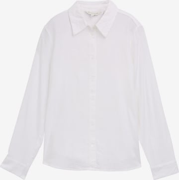 TOM TAILOR Blouse in White: front