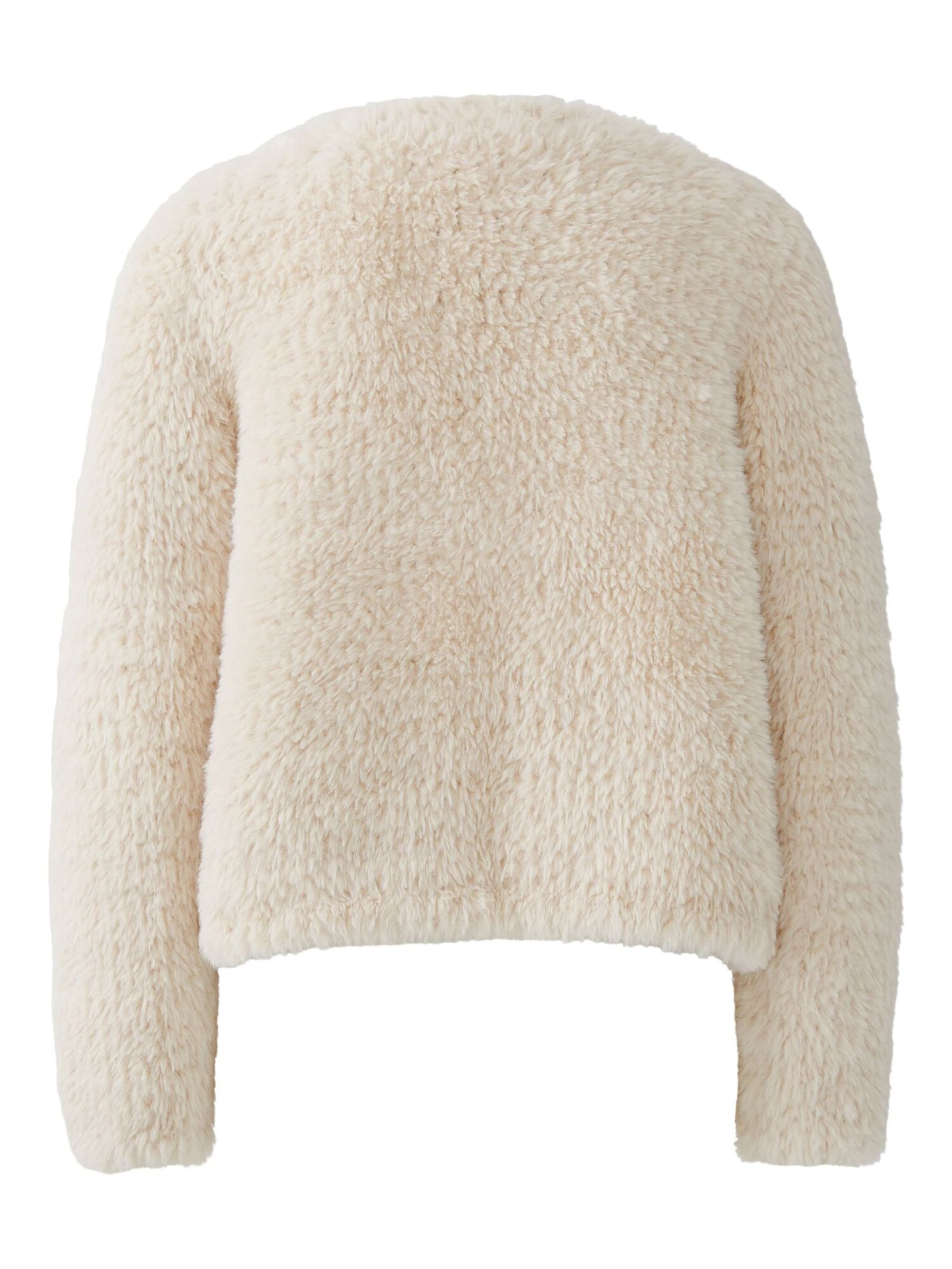 OUI Strickjacke in Beige