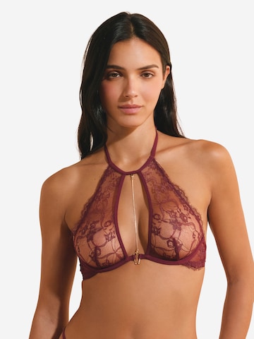 High neck Reggiseno 'Seduite' di ETAM in rosso
