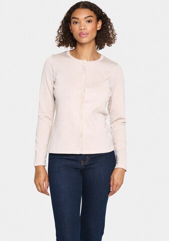 Cardigan SAINT TROPEZ en beige : devant