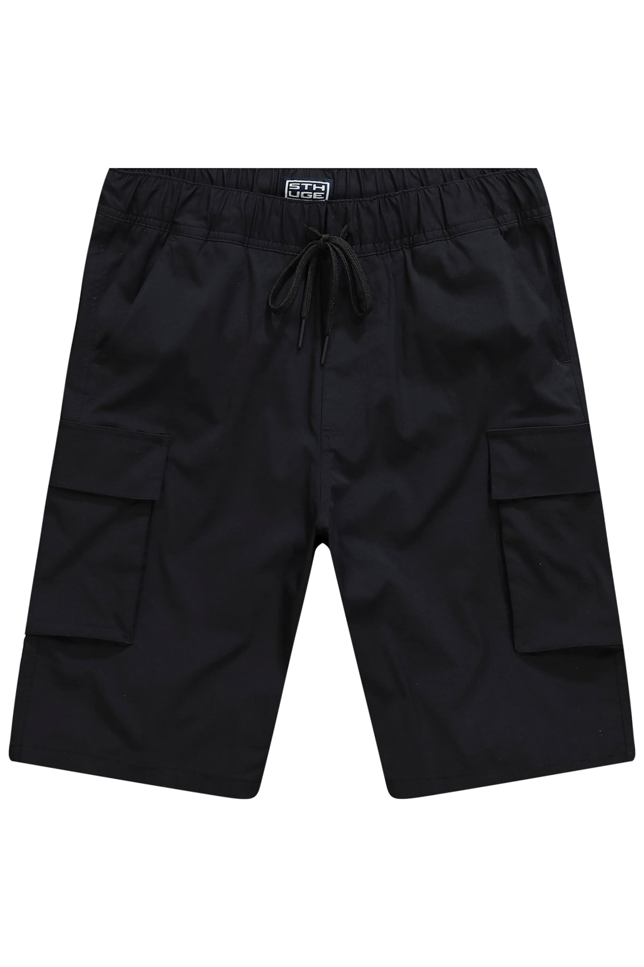 STHUGE Regular Hose in Schwarz: Vorderseite