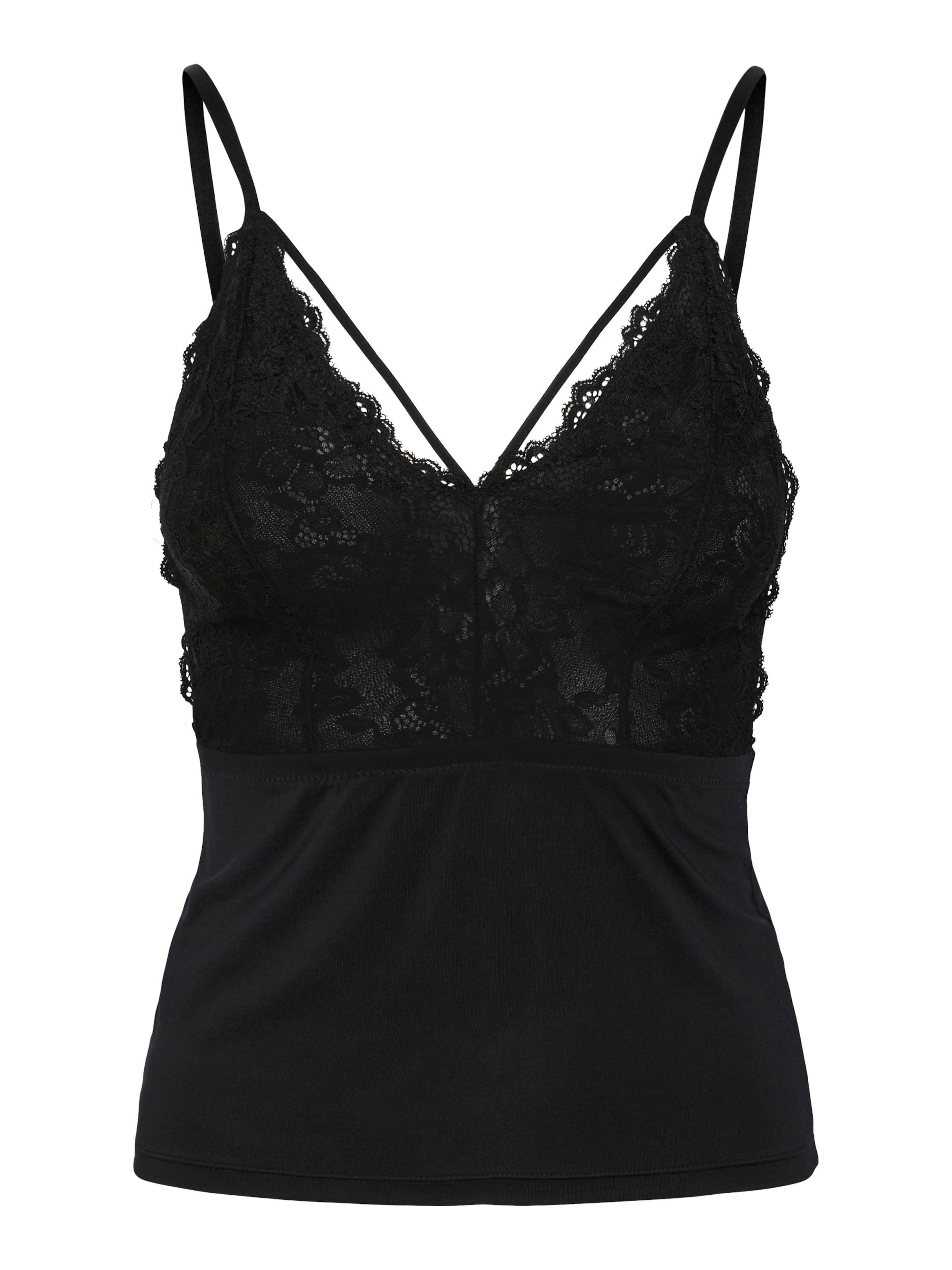 Haut PIECES en noir : devant