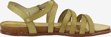 Fred de la BretoniÈre Sandalen met riem in Groen