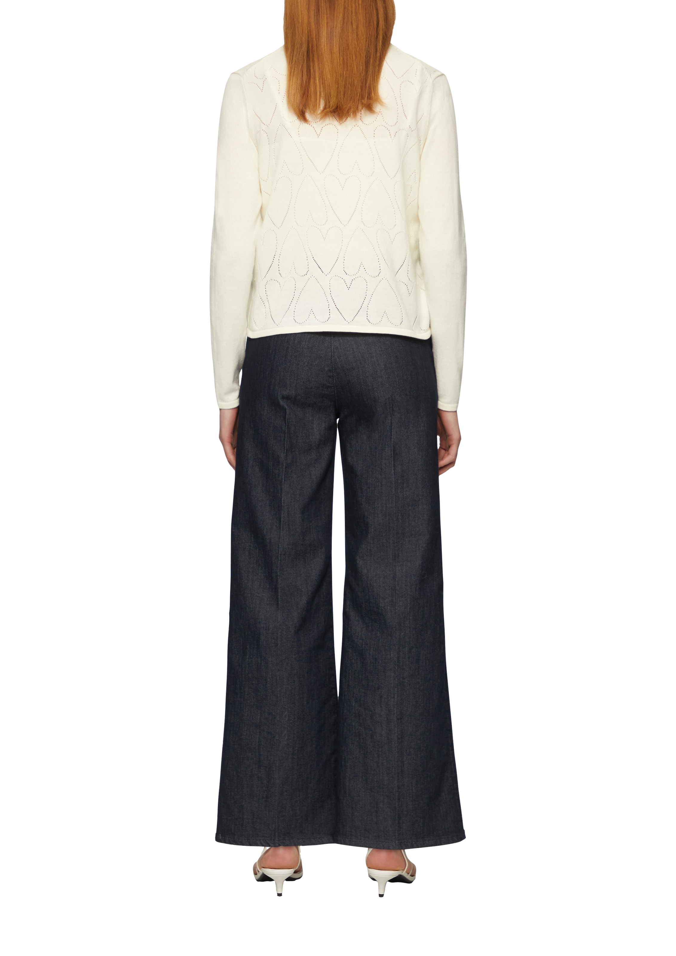 s.Oliver BLACK LABEL Gebreid vest in Beige