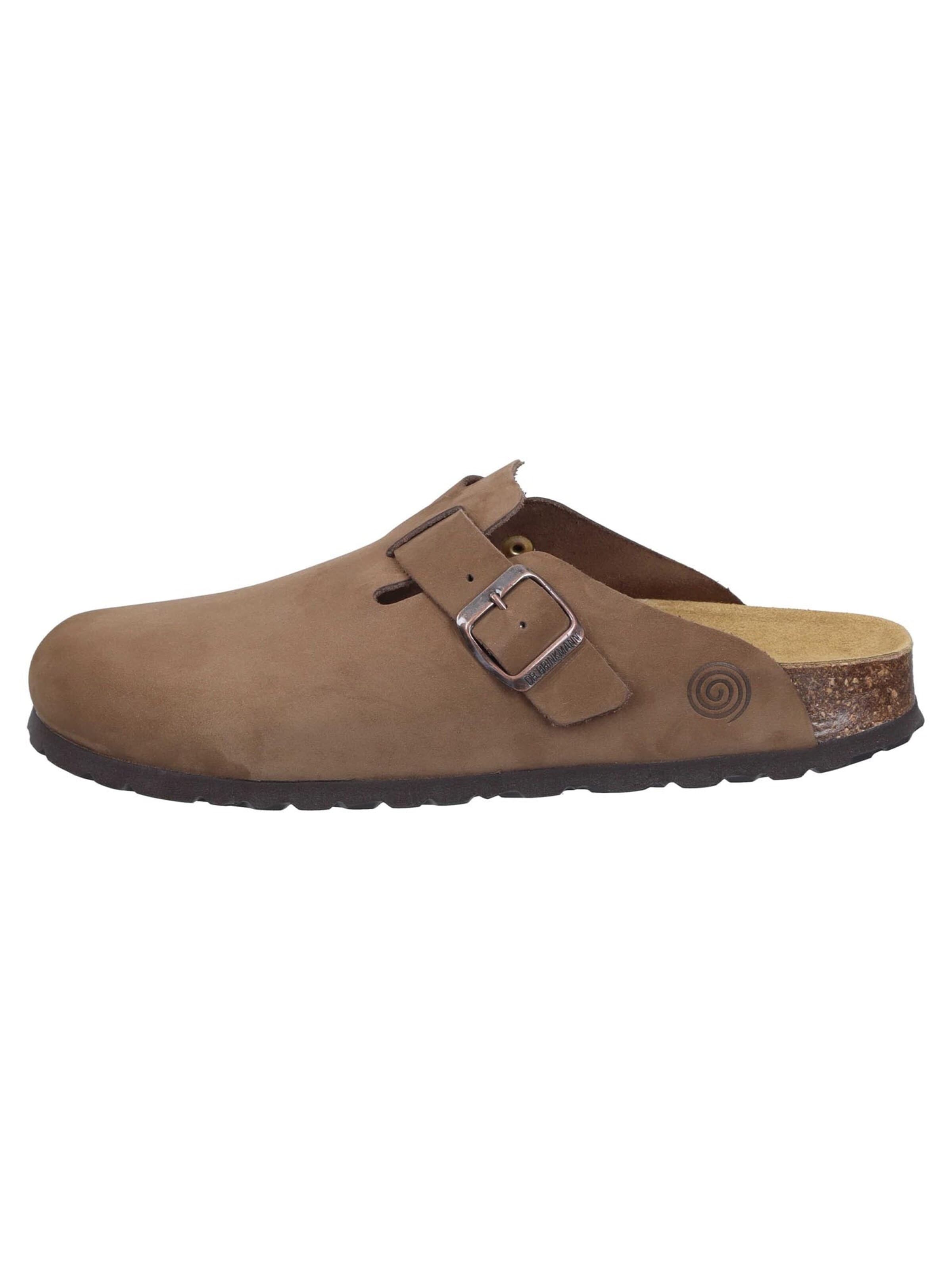 DR. BRINKMANN Clogs 'Nerpio'‌‌‌ in Braun: Vorderseite
