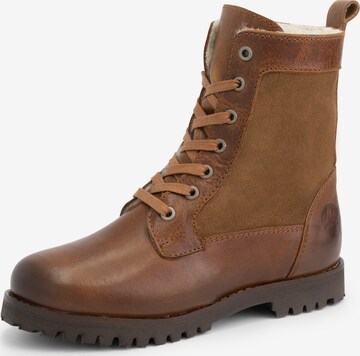 Bottes 'Ask' Travelin en marron : devant