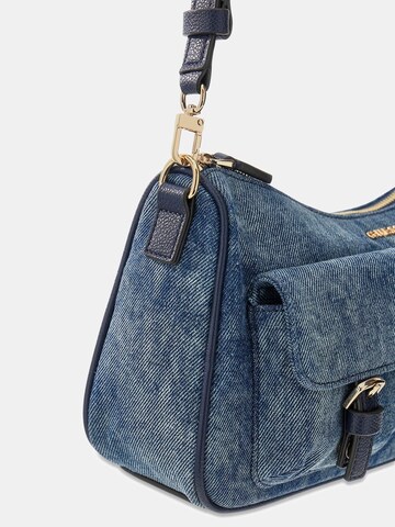 GUESS Чанта за през рамо 'Kassie' в синьо
