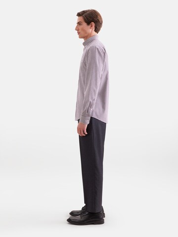 Coupe regular Chemise SEIDENSTICKER en rouge