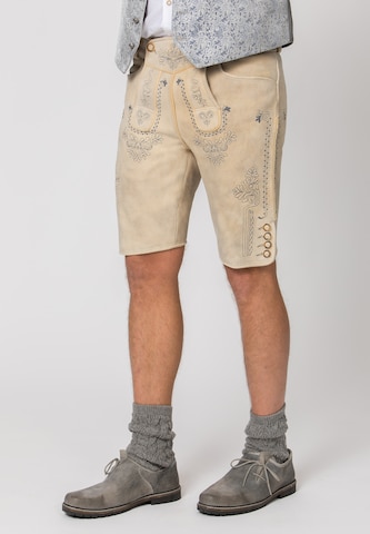 STOCKERPOINT Regular Traditional pants 'Fellhorn' in Beige: front