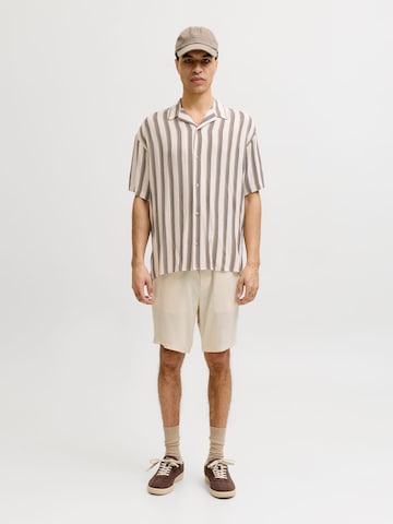 JACK & JONES regular Bukser i beige