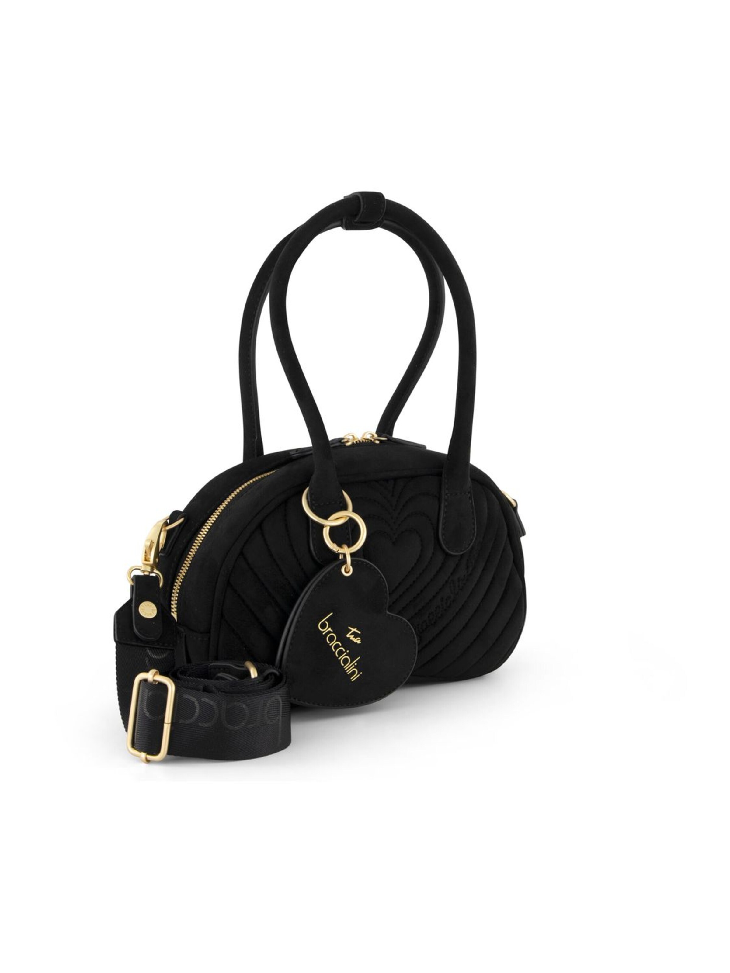 Braccialini - Bolso de mano 'Beth Matelassé' en negro