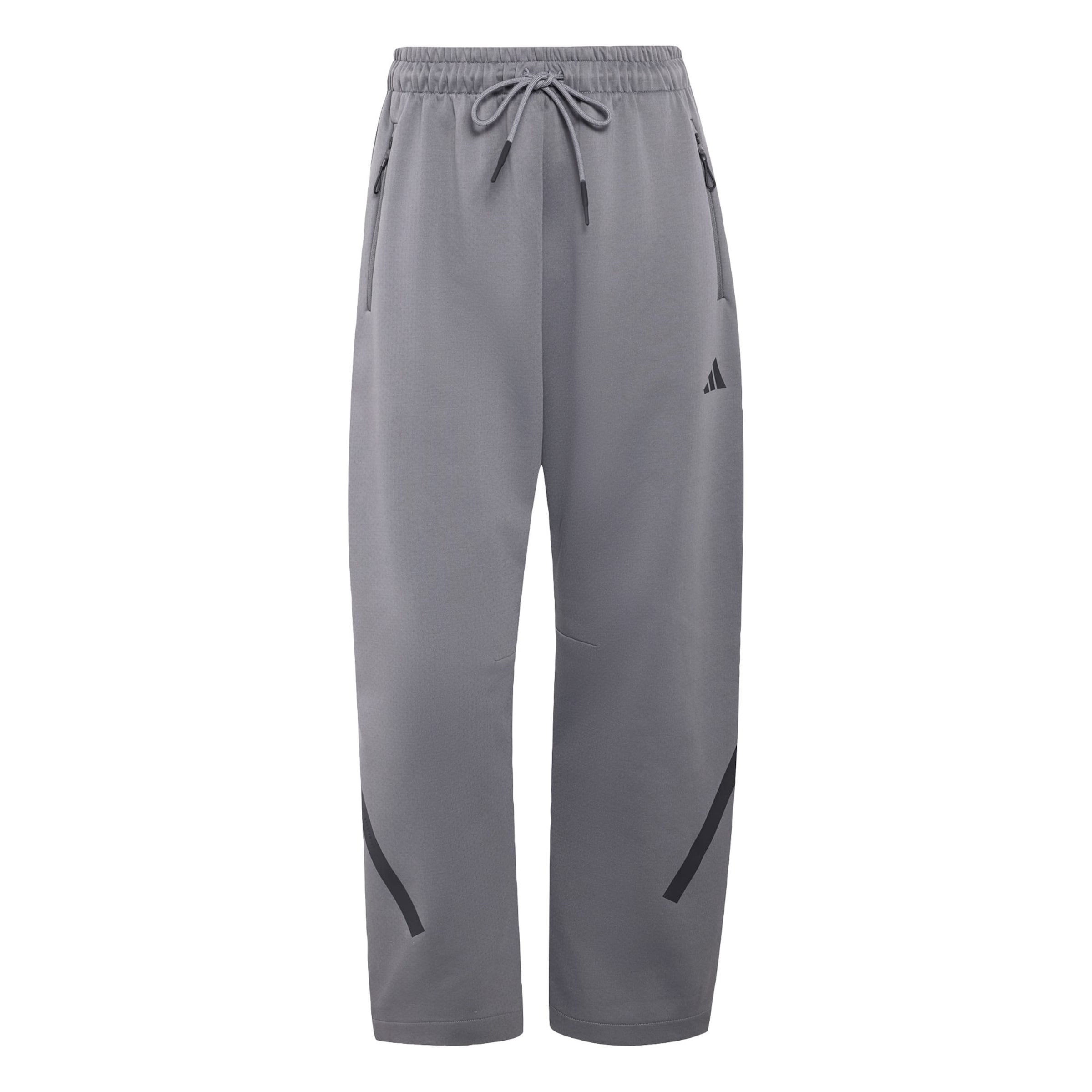 Loosefit Pantalon de sport 'Z.N.E.' ADIDAS SPORTSWEAR en gris : devant