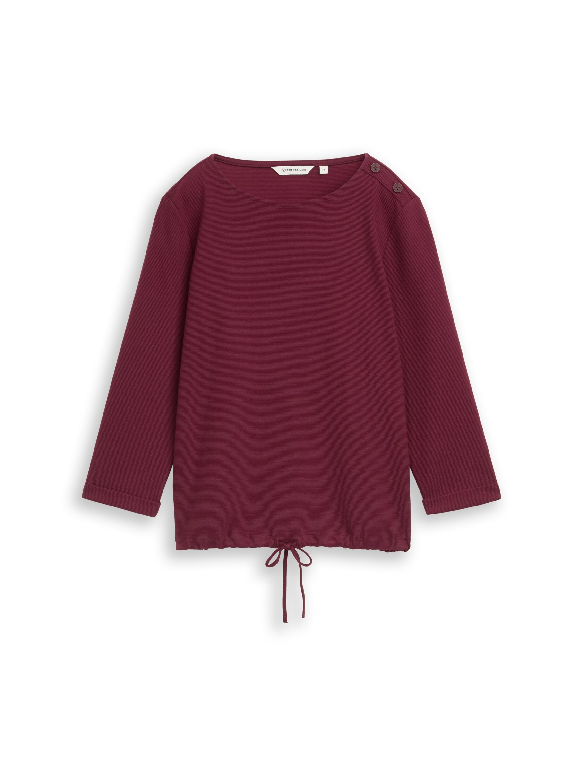 TOM TAILOR Shirt in Rot: Vorderseite