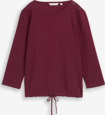 TOM TAILOR Shirt in Rot: Vorderseite