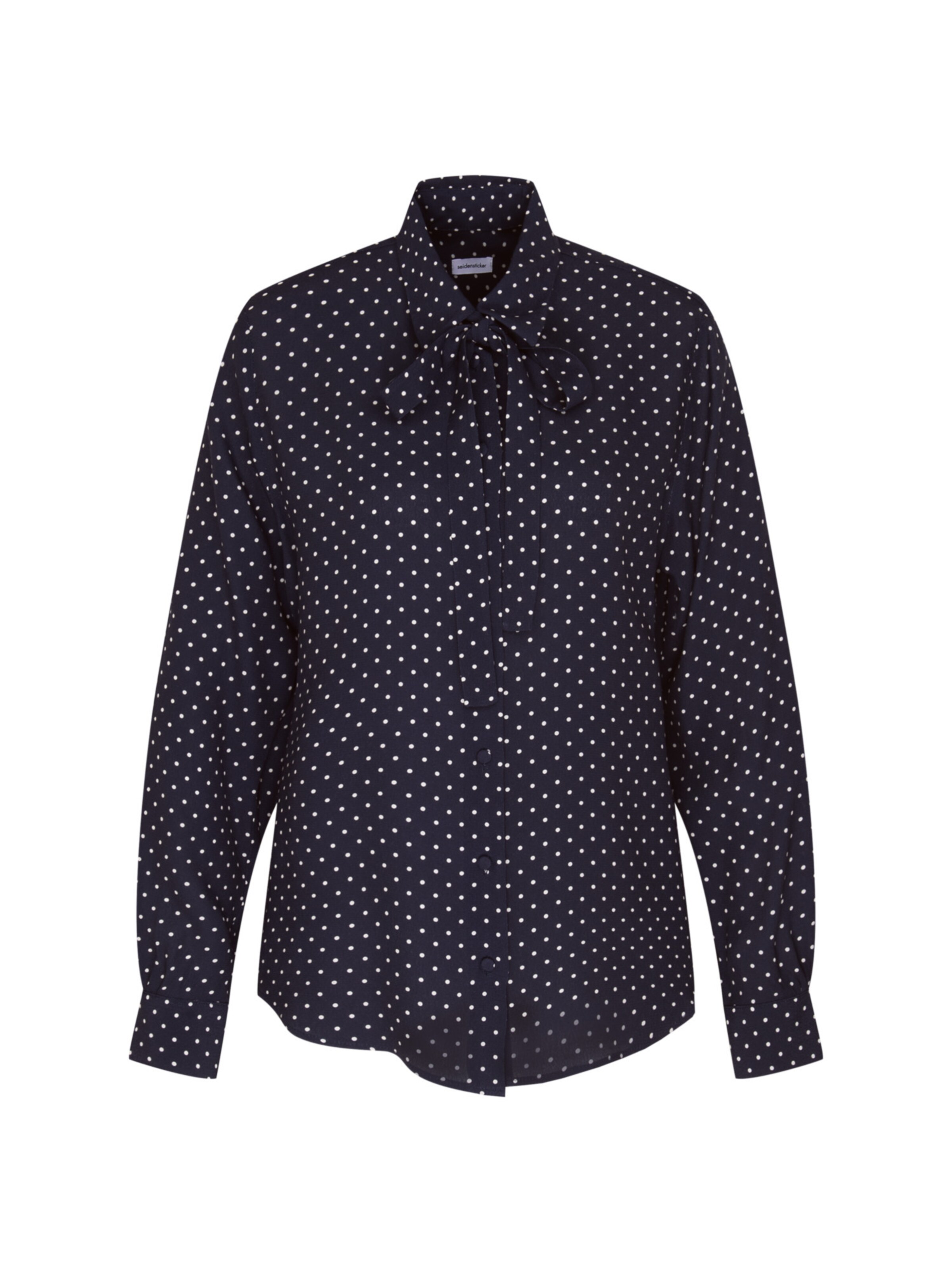 SEIDENSTICKER Blouse in Blauw: voorkant