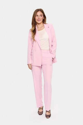 SAINT TROPEZ - regular Pantalón 'Lamia' en rosa