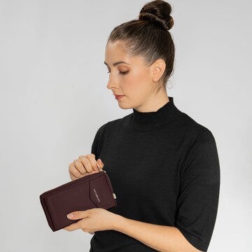 Borsa a tracolla 'Bologna' di Lazarotti in rosso