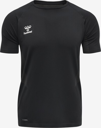 Hummel T-Shirt fonctionnel en gris / noir / blanc, Vue avec produit