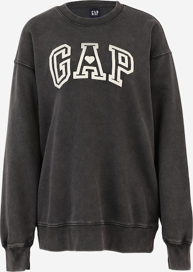 Gap Tall Sweater majica 'LOVE' u crna / prljavo bijela, Pregled proizvoda