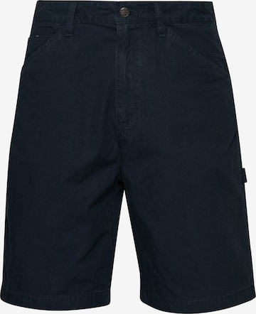 Superdry Cargo Pants in Blue: front