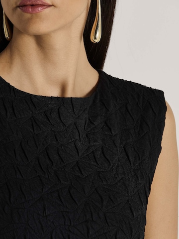 Robe fourreau MADELEINE en noir