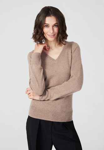 Style Republic Kaschmir Pullover in Beige: Vorderseite