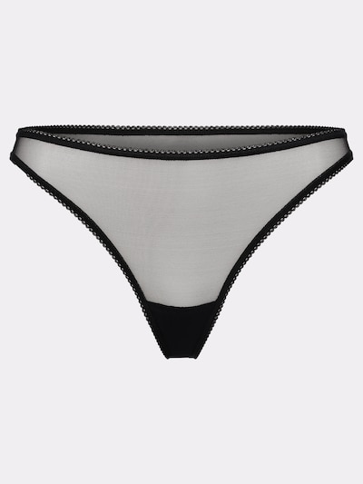 Erlich Textil String 'ICONIC' in schwarz, Produktansicht