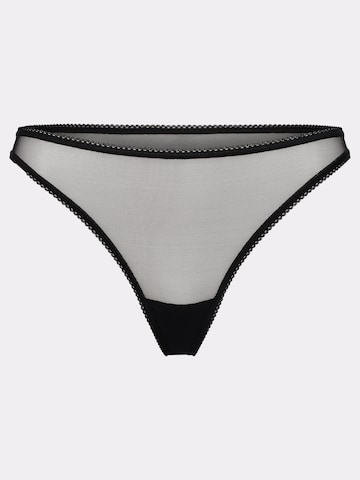 String 'ICONIC' Erlich Textil en noir : devant