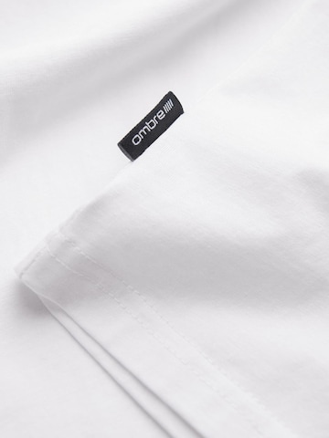 Ombre Shirt in Wit