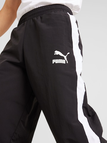 PUMA Loosefit Hose 'T7' in Schwarz