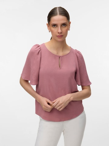 Chemisier 'VMAlva' VERO MODA en violet : devant