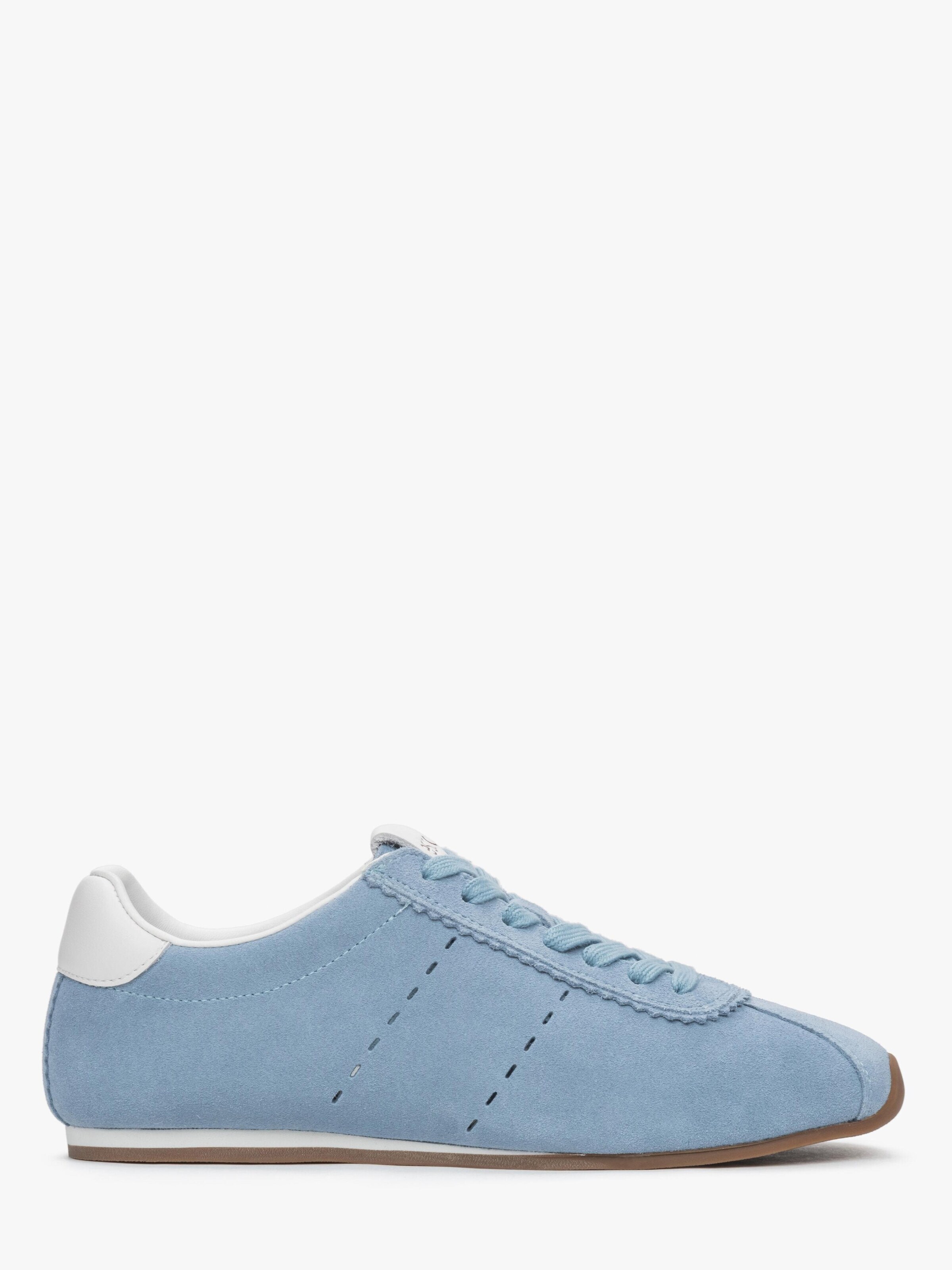 Estro Sneakers hoog '302-24101-4' in Blauw: voorkant