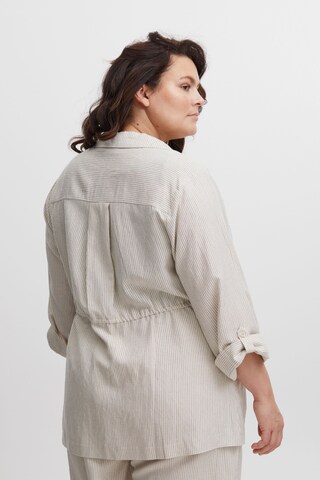 Camicia da donna 'Plin' di Fransa in beige