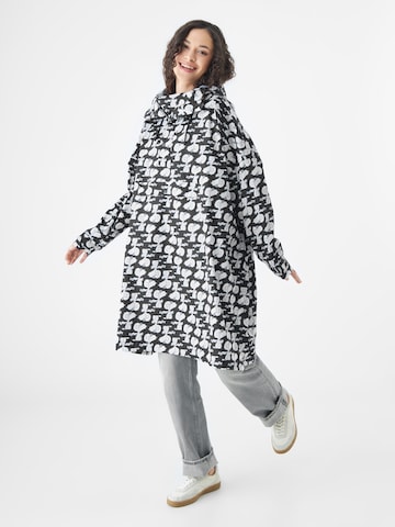 CODELLO Cape in Schwarz: Vorderseite