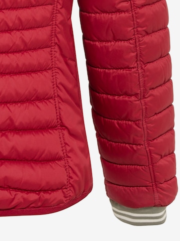 CAMEL ACTIVE Steppjacke mit abnehmbarer Kapuze in Rot