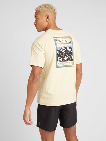 THE NORTH FACE T-shirt i beige: framsida