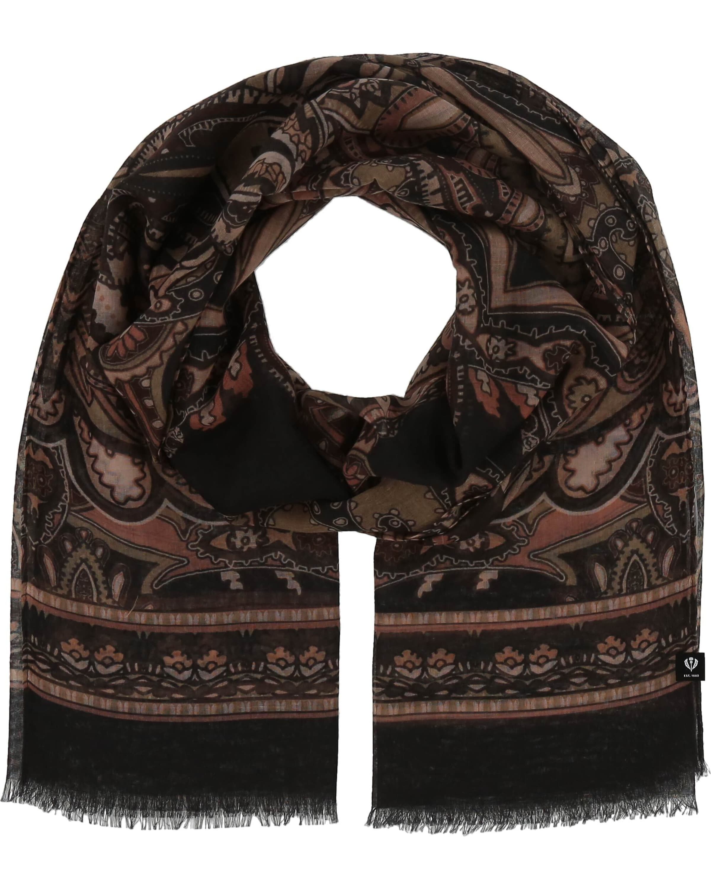 FRAAS Scarf in Brown: front