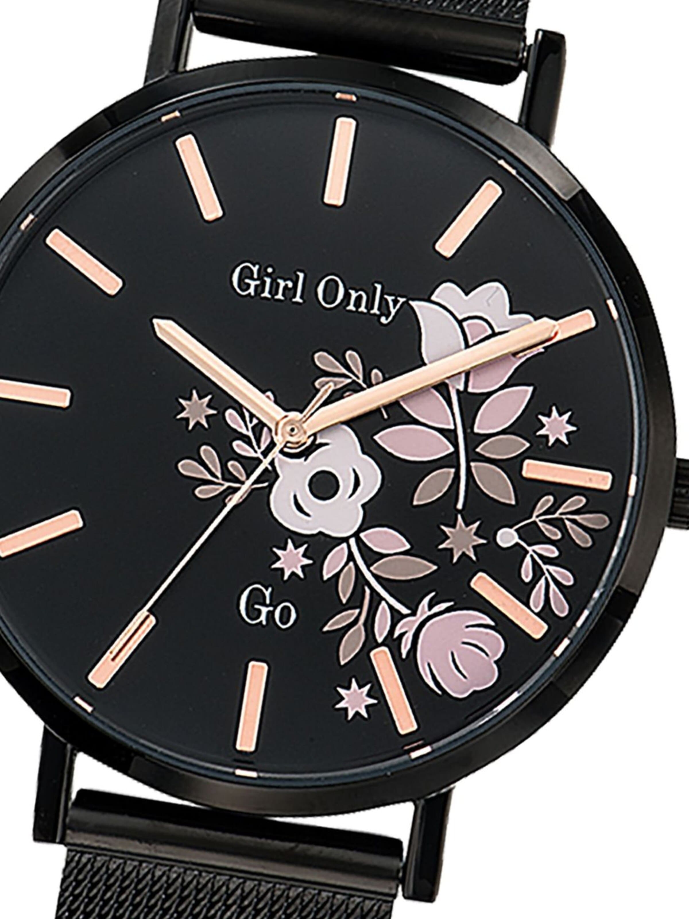 GO GirlOnly Analog watch in Black