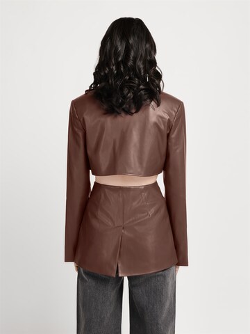 Casa Mara Blazer in Brown: back