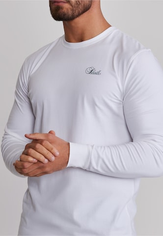 SikSilk Koszulka 'Essentials' w kolorze biały