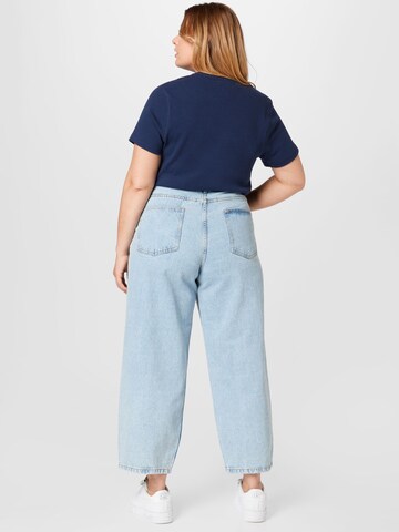 Noisy May Curve Regular Jeans 'SELLA' in Blauw