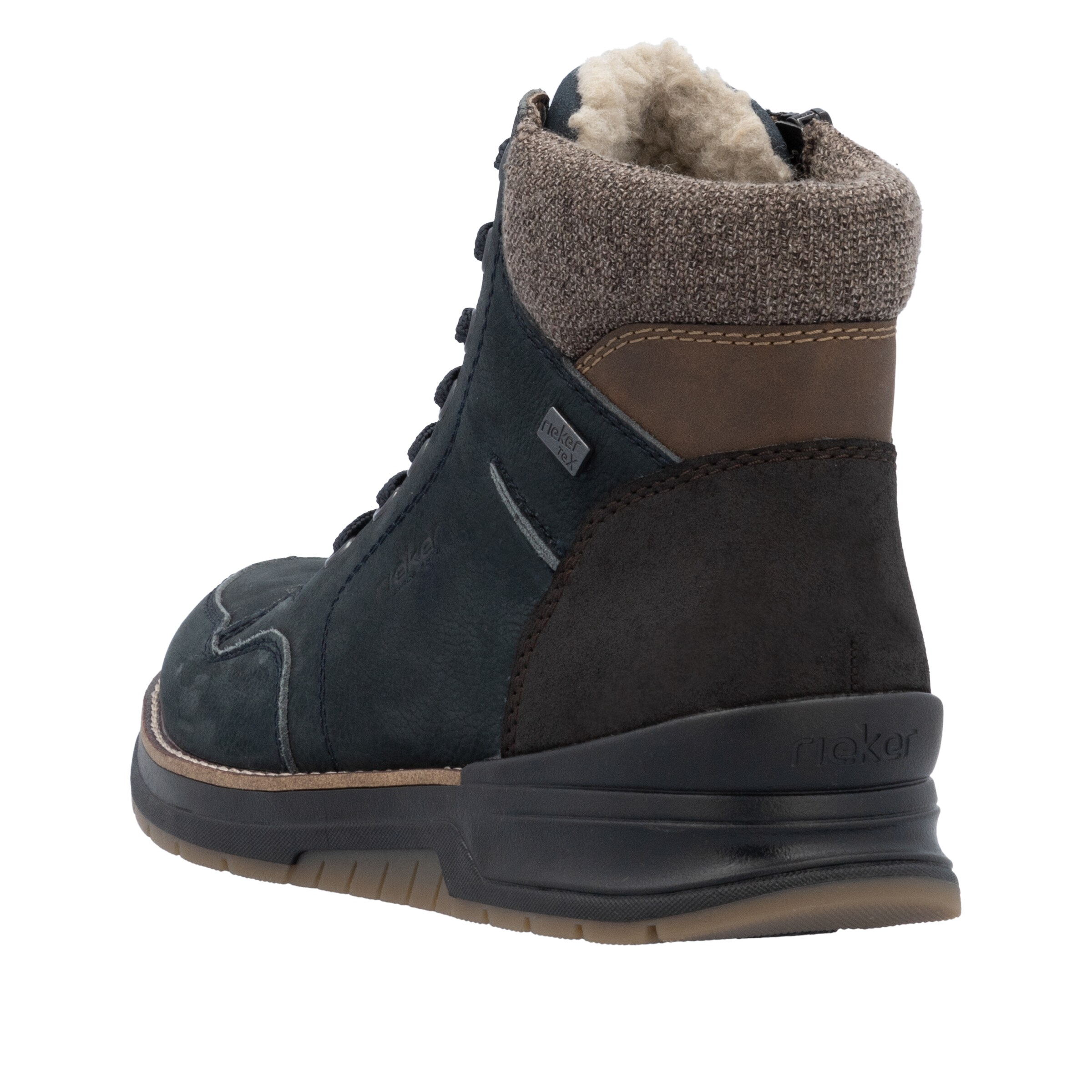 Bottes à lacets '32344' Rieker en bleu