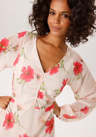 Aniston CASUAL Kleid in Weiß